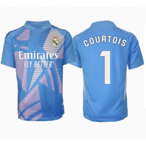 Real Madrid Thibaut Courtois #1 Målmand Replika Hjemmebanetrøje 2024-25 Kortærmet